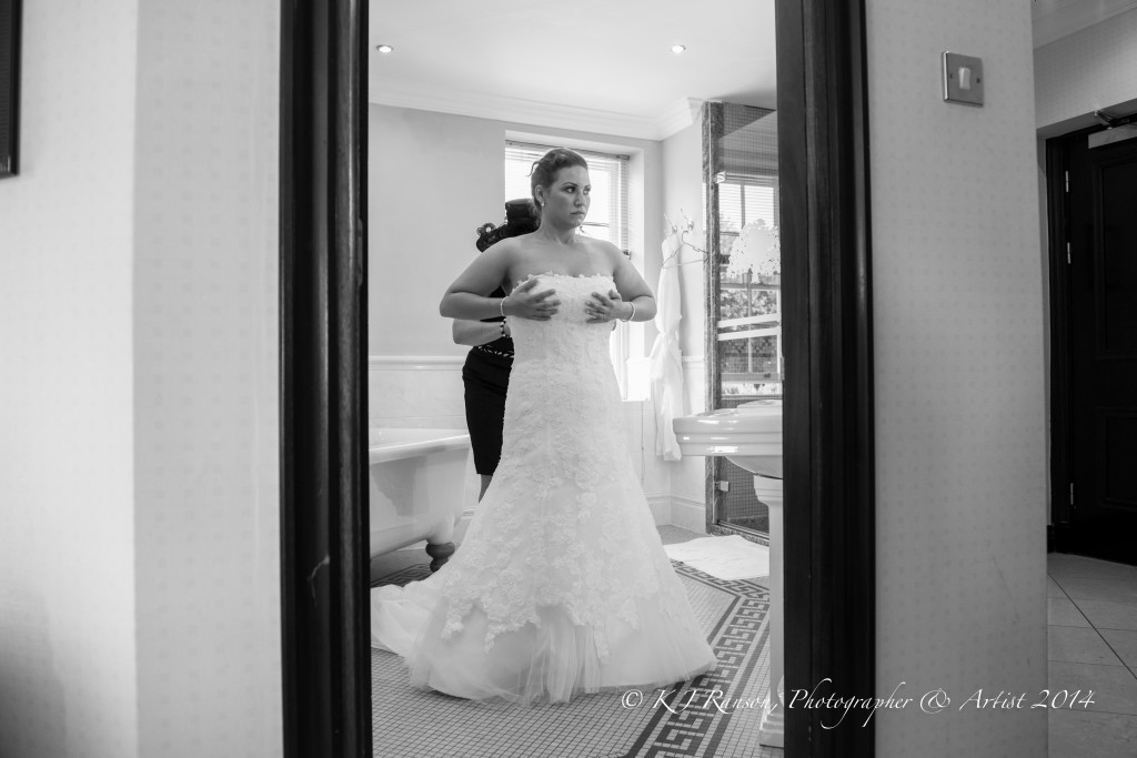 Hardwick Hall wedding