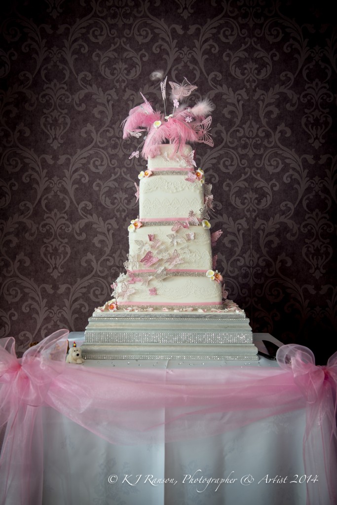 Amazing cake, made by brides mam