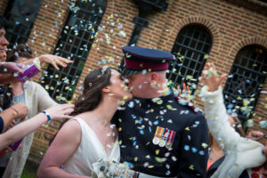 army wedding