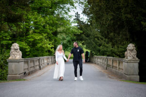 Pre wedding shoot at Wynyard Hall